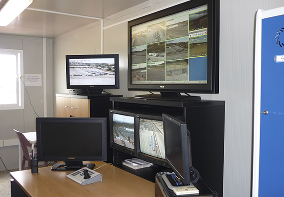 sistema de vigilancia cctv stock circuit